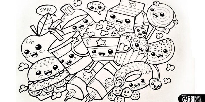 1920x1080 Download Cute Kawaii Animal Coloring Pages On Pink Fluffy Unicorns