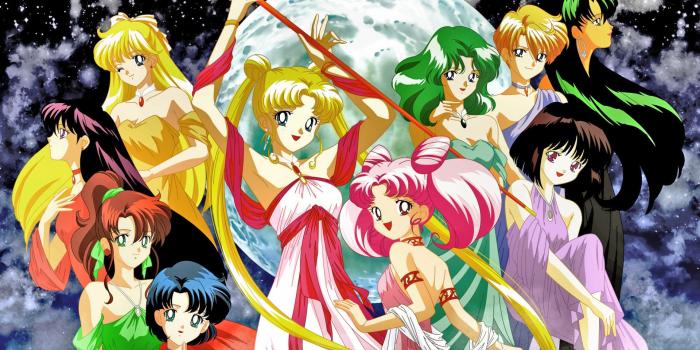1920x1080 Sailor Moon character gathering wallpaper - Anime wallpapers - #54630