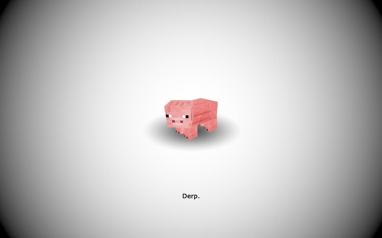 1280x800 The Adventure of Derryl the Minecraft Pig Part 3 Minecraft Blog
