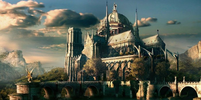 1920x1200 Fantasy Building Wallpapers, Pictures, Images