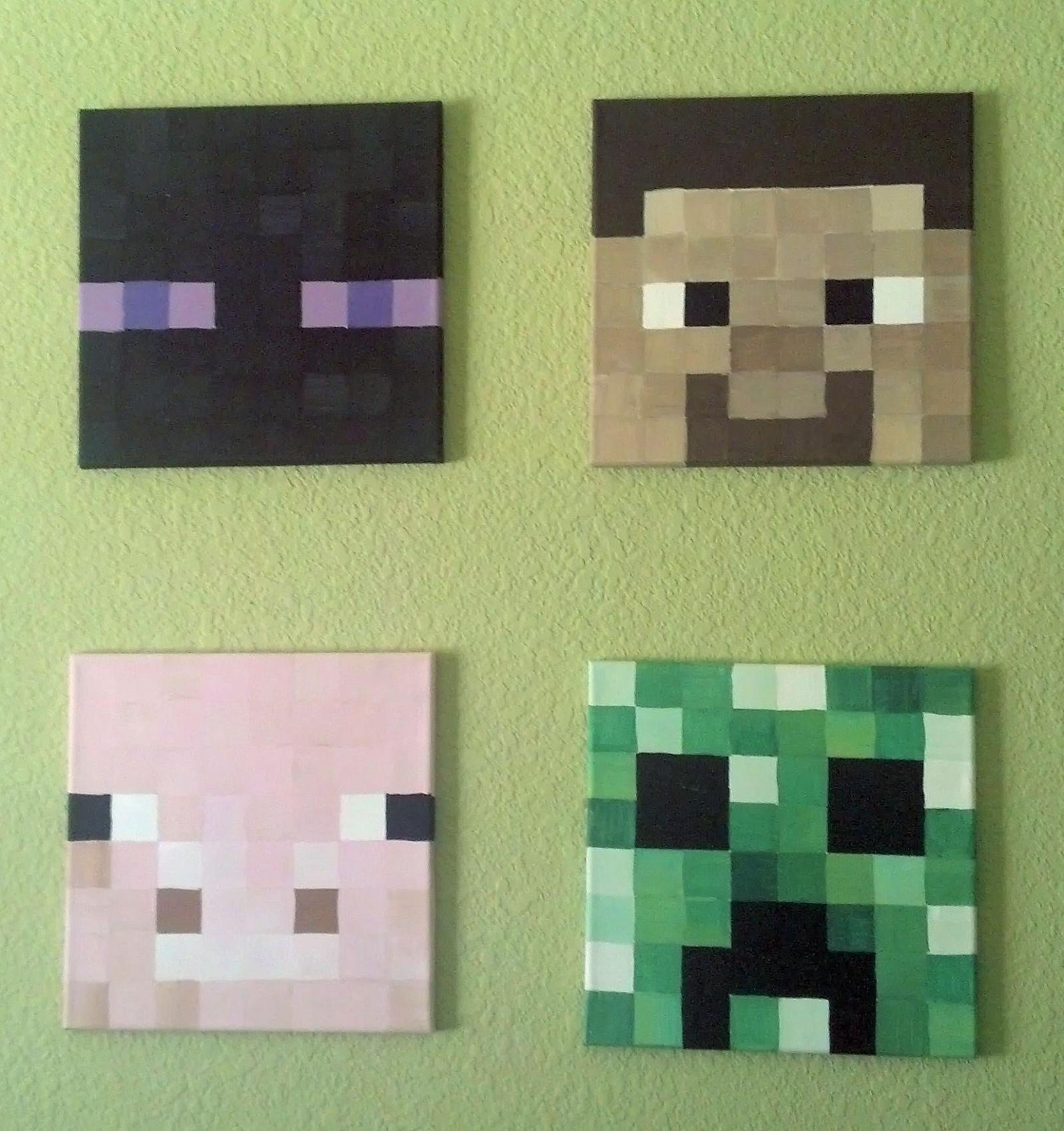 1655x1759 Minecraft Pig Painting at PaintingValley.com | Explore collection of