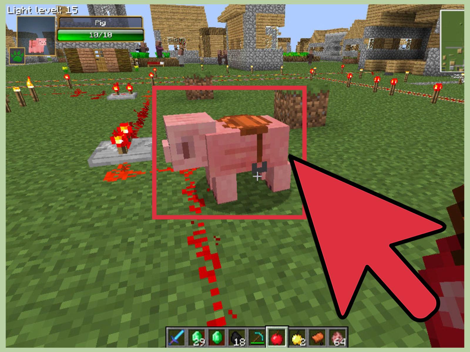 3200x2400 3 Easy Ways to Make a Saddle in Minecraft (with Pictures)