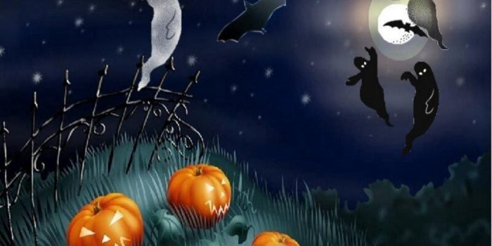1024x768 Halloween Ghosts Wallpapers