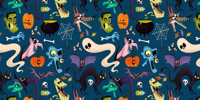 3840x2560 Assorted Halloween ghost digital wallpaper HD wallpaper | Wallpaper