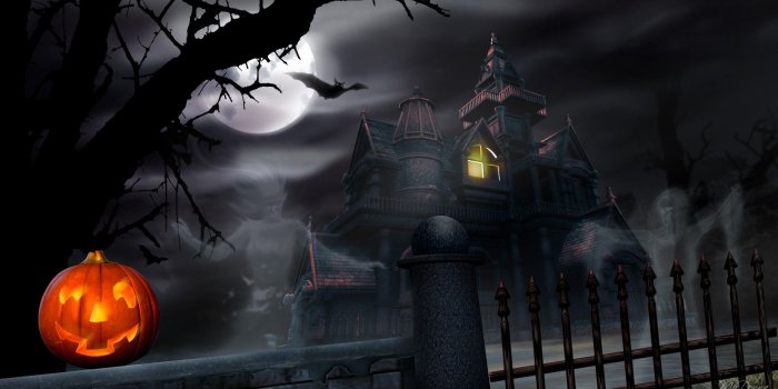1920x1080 Halloween Ghosts HD wallpaper