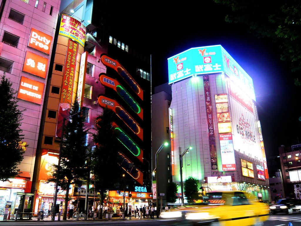 1024x768 Akihabara Electric City | See where this picture was taken. …