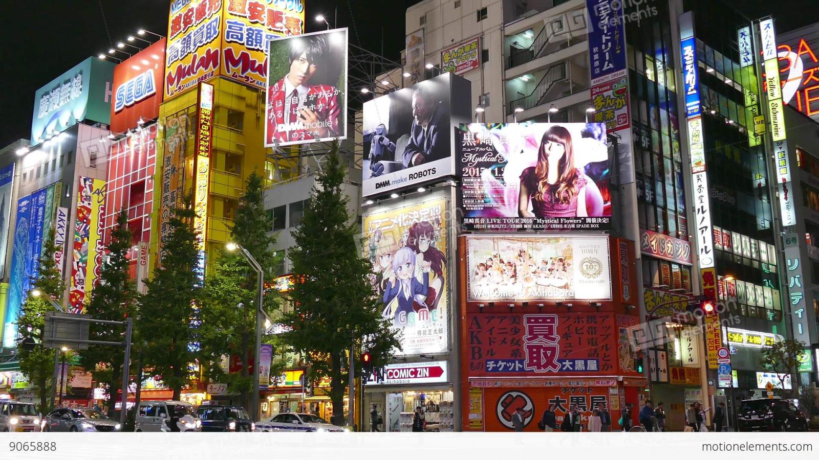 1920x1080 Night Akihabara Tokyo Related Keywords & Suggestions - Night