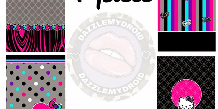 1600x1600 Dazzle My Droid: 4 Piece Girly Girl Wallpaper Set 1600x1600 (389.56 KB)