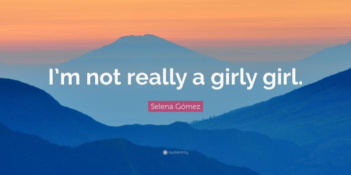 3840x2160 Selena Gómez Quote: “I'm not really a girly girl.” (12 wallpapers