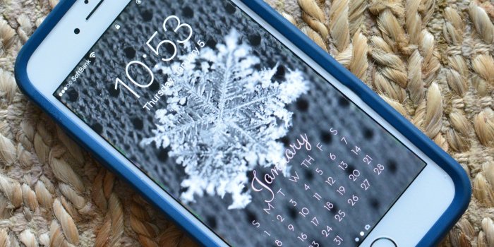 2091x2091 Free January iPhone Wallpaper Downloads - Kid + Kin