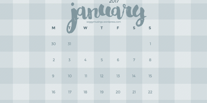 2560x1600 January 2017 Wallpaper Calendar – soggy musings
