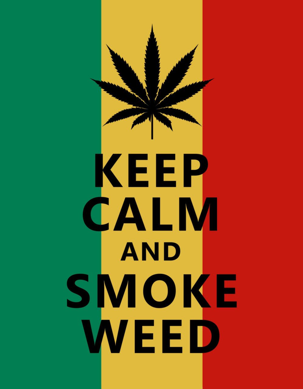 996x1280 Keep Calm Smoke Weed Jamaican Background - WeedPad Wallpapers
