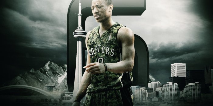 2560x1600 DeMar DeRozan 2015 Raptors Army Jersey Wallpaper | Basketball