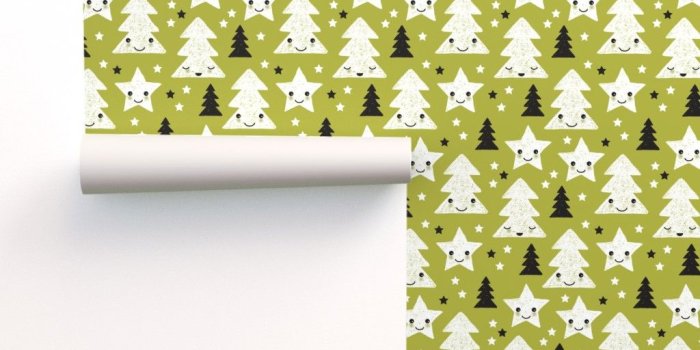 1024x1024 Merry christmas kawaii seasonal christmas trees on Isobar by