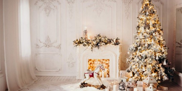 1468x1000 Amazon.com : Laeacco Christmas Photo Booth Backdrop Vinyl 8x6.5ft