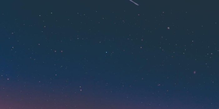1000x1500 Night Sky Gradient Mobile Wallpaper - Aesthetic Shooting Star