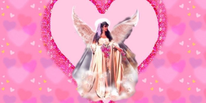 1024x768 Angels picha Valentine Angel HD karatasi la kupamba ukuta and