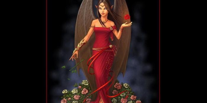 1024x768 Angel In Red - Angels karatasi la kupamba ukuta (7450401) - fanpop