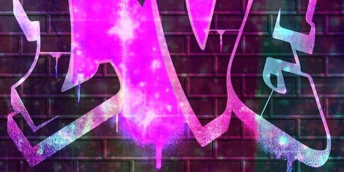 854x1590 Galaxy Love Graffiti, made by me #purple #sparkly #wallpapers