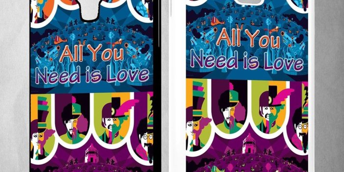 1024x1085 Beatles Graffiti All You Need Is Love WALLPAPER Y0484 Samsung