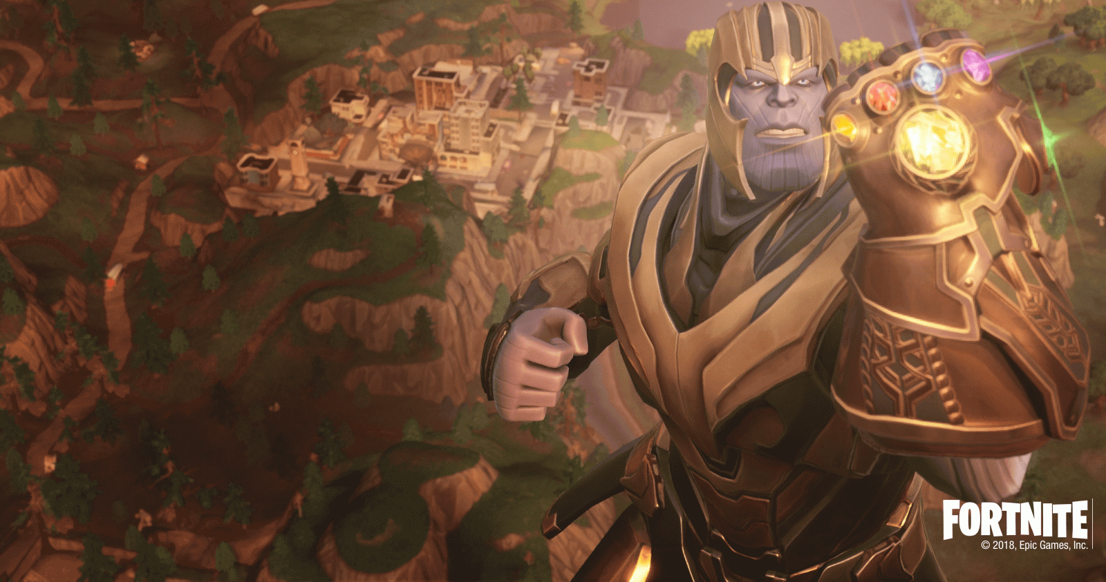 4096x2160 Fortnite Thanos Wallpapers
