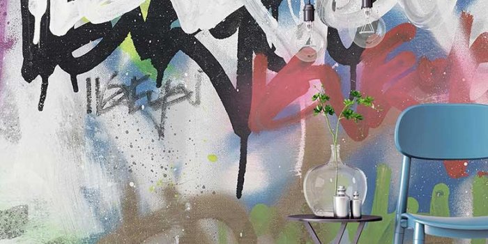 1560x1560 Love Train #wallmural #graffiti #wallpaper #urban #designer