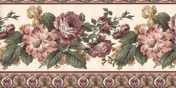 1440x806 Vintage Floral Wallpaper Border Victorian Borders | victorian