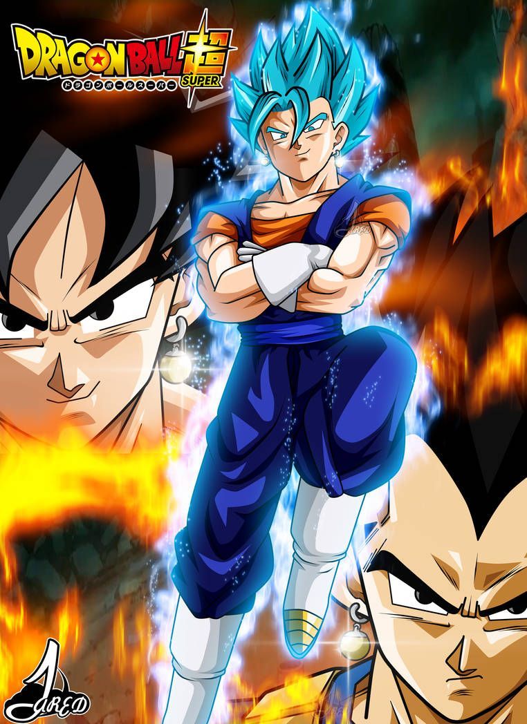 762x1048 Poster Fusion Vegetto Dbs by jaredsongohan | Dragon ball | Dragon