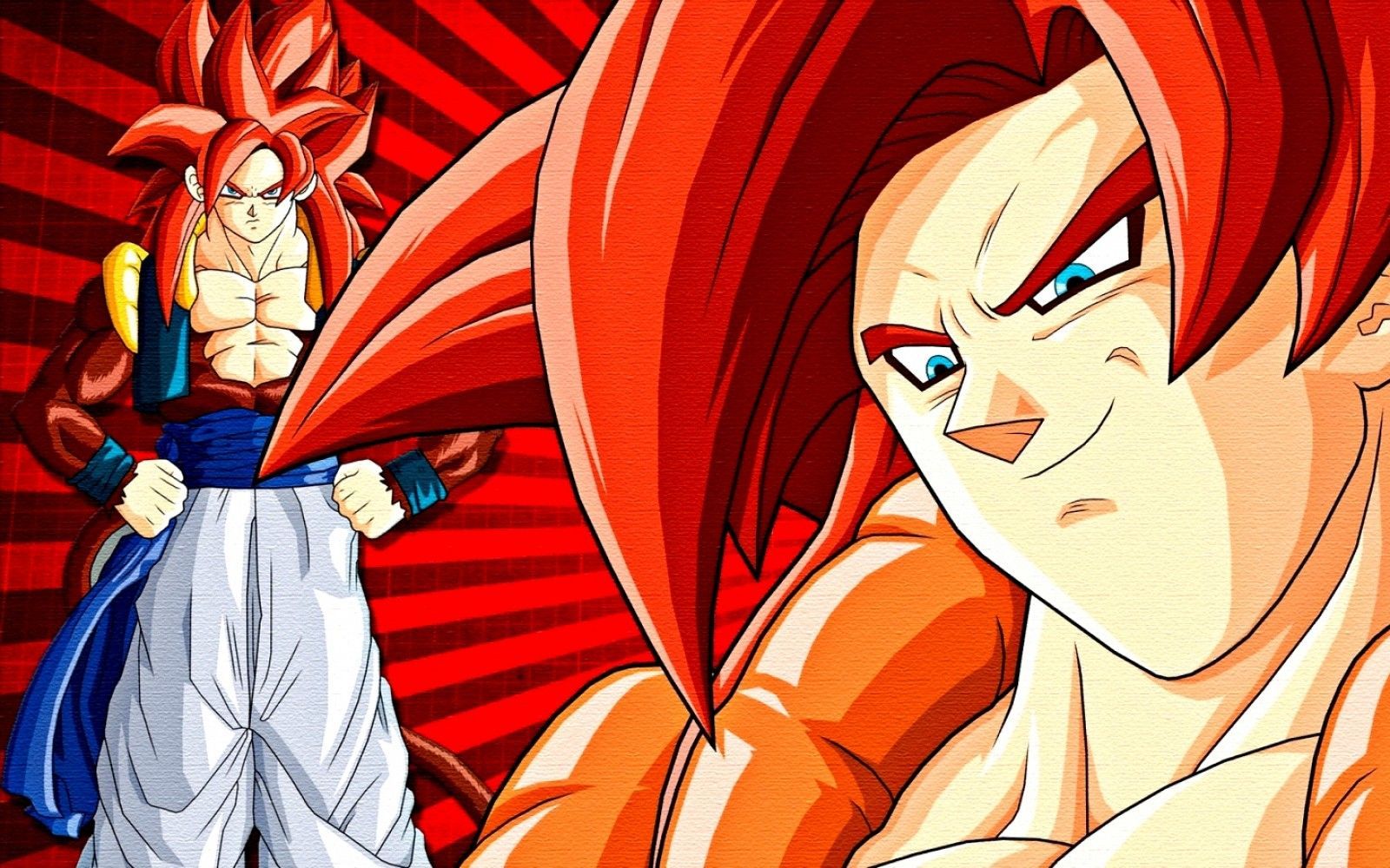1600x1000 Dragon Ball Z Super Gogeta Fusion SSJ 4 Wallpaper | The Best Cartoon