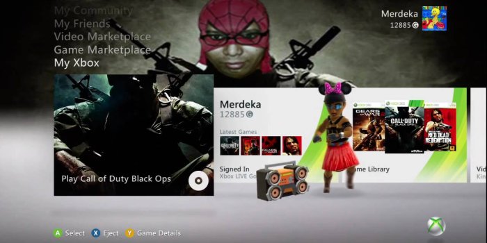 1280x720 How to Change the Xbox 360 Dashboard wallpaper (HD)