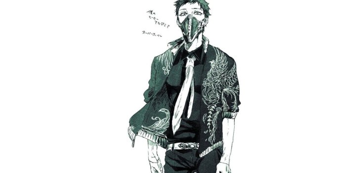 1332x850 Wallpaper mask, guy, My hero Academy, My Hero Academia, Boku No Hero