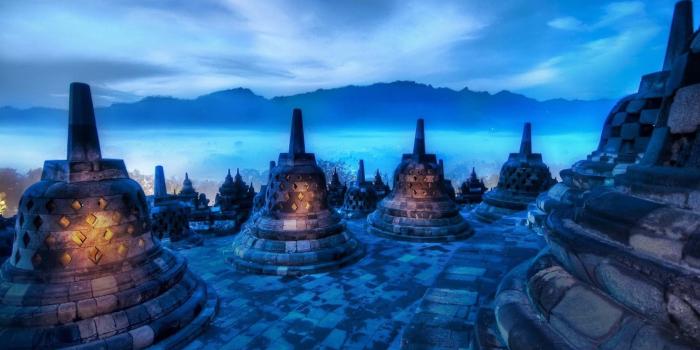 1920x1080 Borobudur Temple Desktop Wallpaper | HD Travel Wallpapers for Mobile