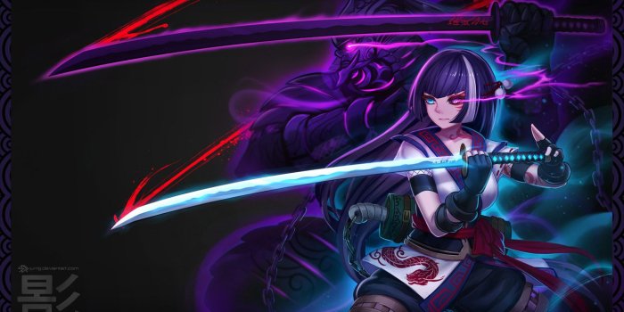 1366x768 1366x768 Anime Warrior Girl 1366x768 Resolution HD 4k Wallpapers