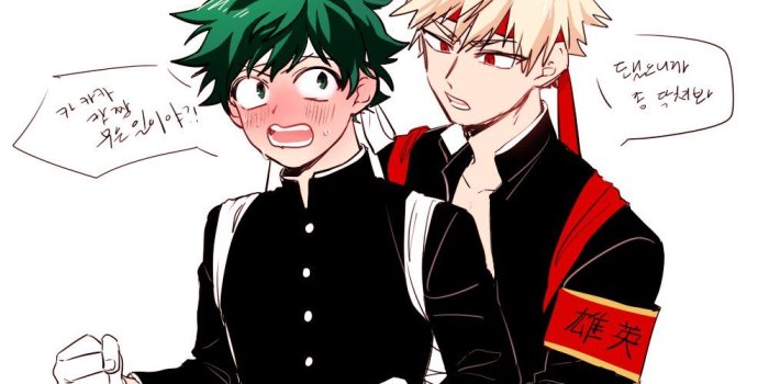 1000x1000 Boku no Hero Academia || Midoriya Izuku, Katsuki Bakugou