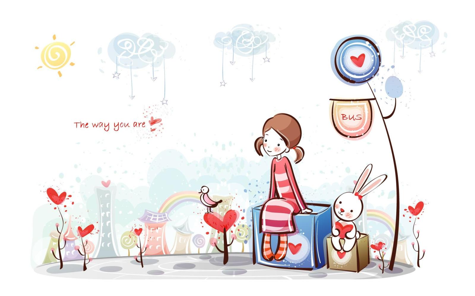 1920x1200 Cartoon Valentine's Day wallpapers (2) #6 - 1920x1200 Wallpaper