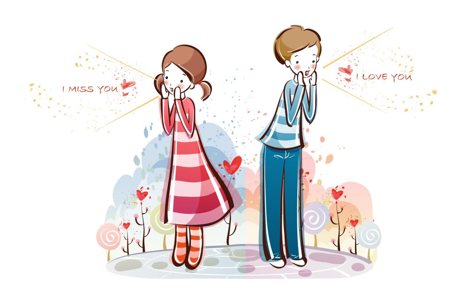 1920x1200 Valentine's day Wallpaper - Valentine's Day Cartoon - Valentine's