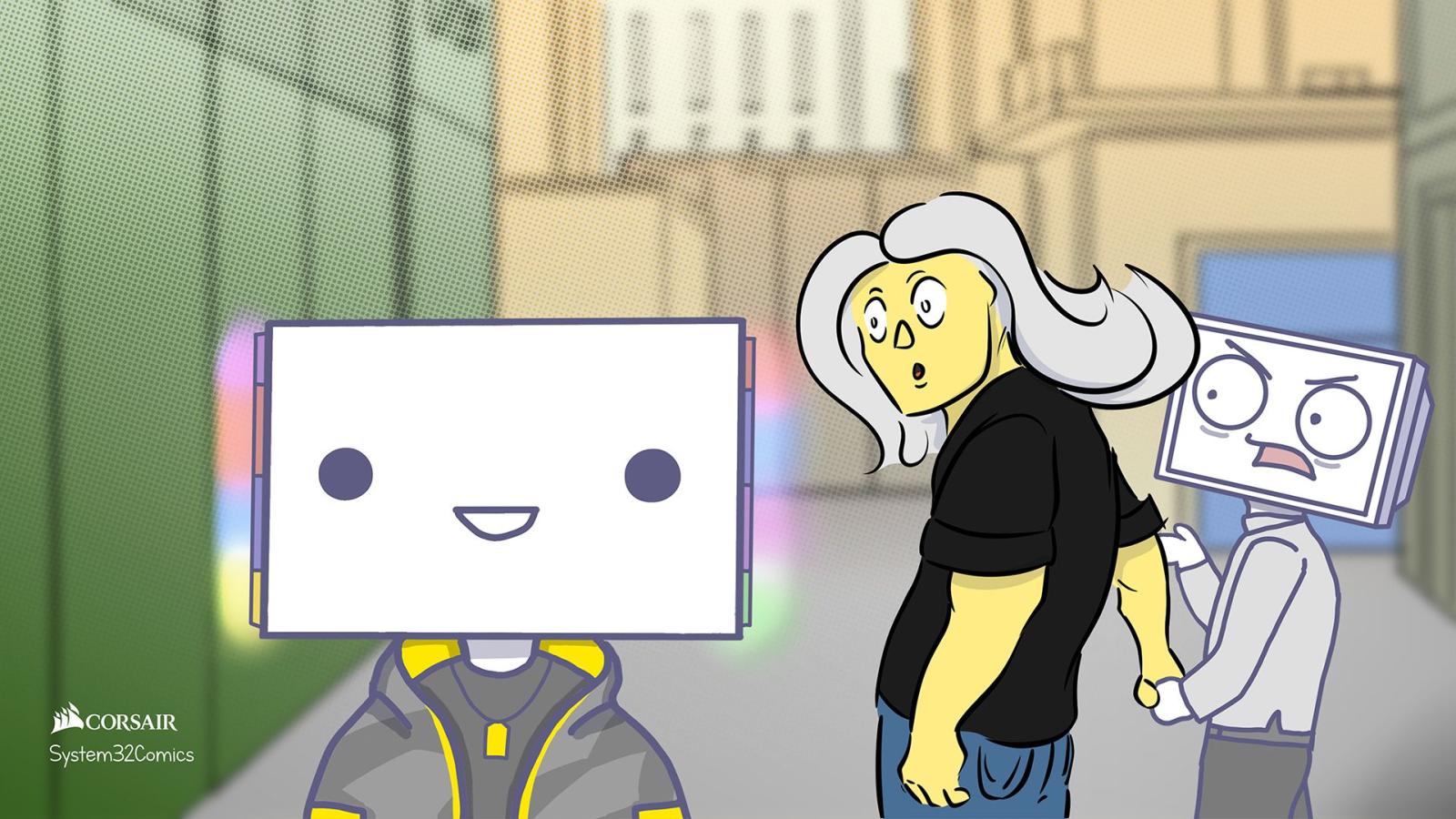 1920x1080 CorsairComics and System32Comics Wallpapers - Jealous Girlfriend