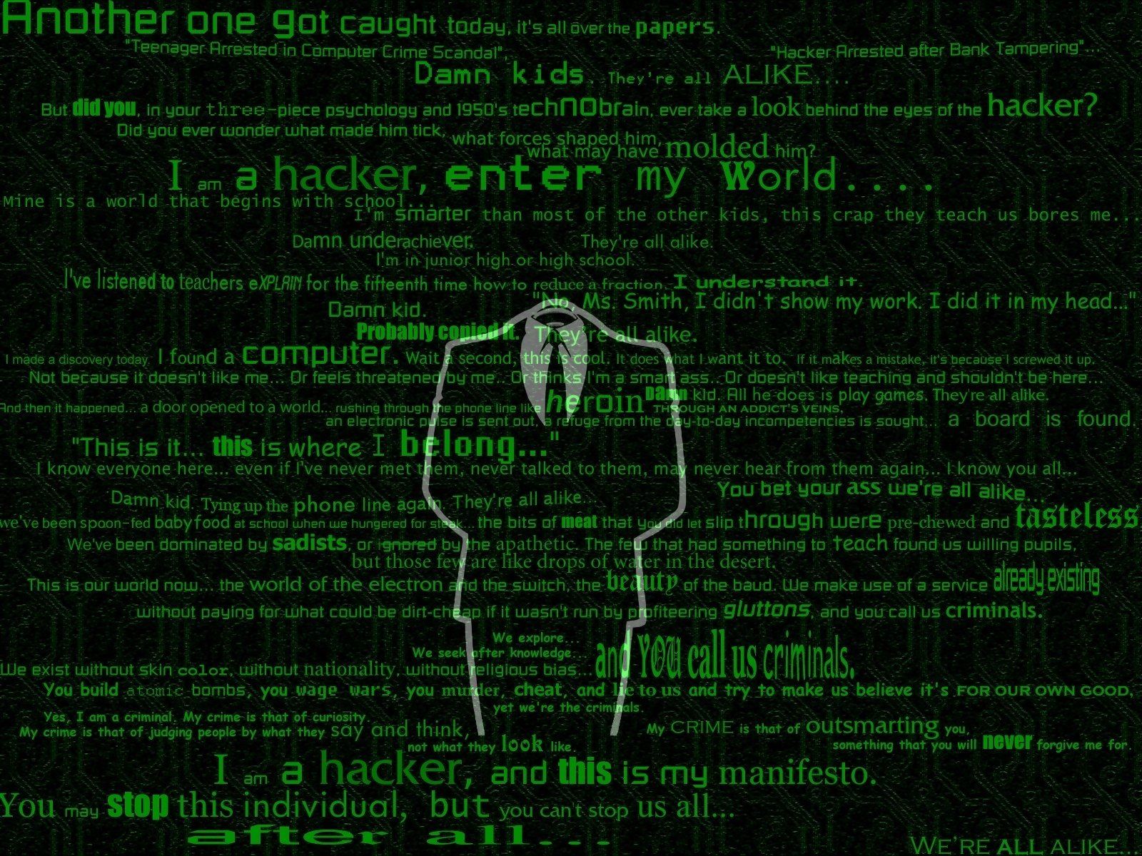 1600x1200 70+ Hacker HD Wallpapers and Backgrounds