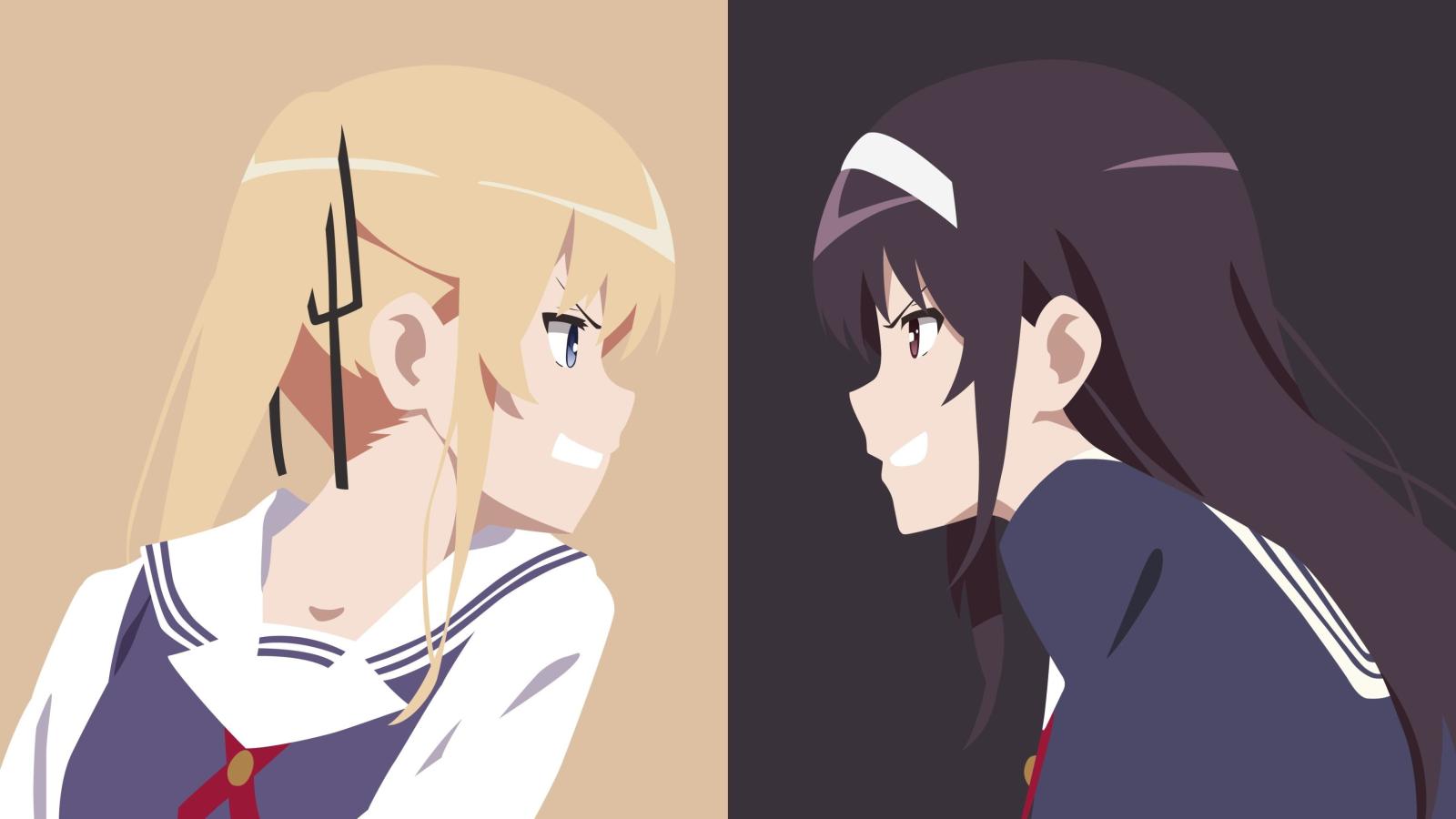 3840x2160 HD wallpaper: saekano how to raise a boring girlfriend 4k wonderful