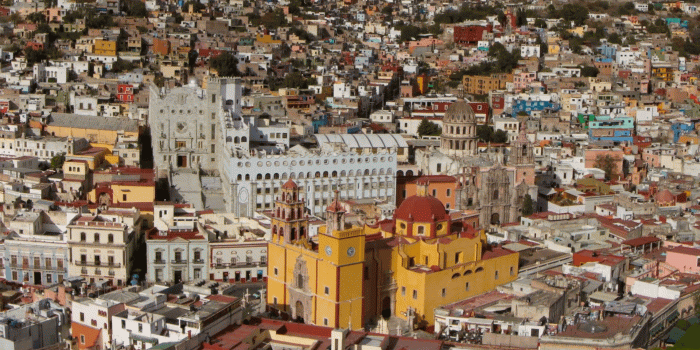 1920x1080 the beautiful skyline of the city of guanajuato, mexico. this city is  interesting as most of the roads are underground in tunnels. Stock Video  Footage