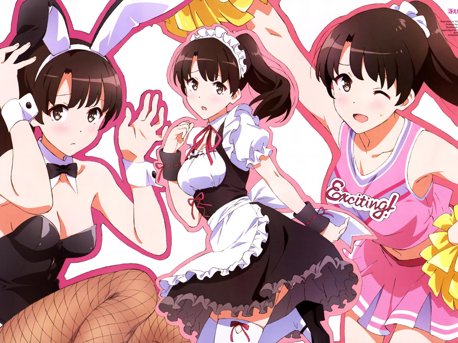 1600x1200 Saekano: How to Raise a Boring Girlfriend Wallpaper 10 - 6125 X 4084