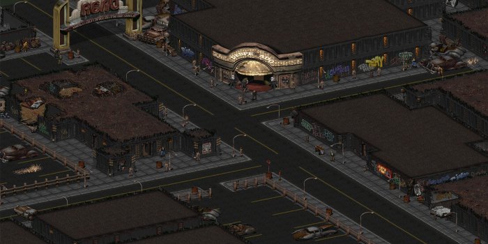 1920x1080 Fallout 2 - New Reno Wallpaper (high view) : Fallout