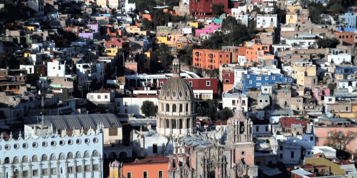 1920x1080 View over Guanajuato, Mexico Stock Video Footage - Storyblocks Video