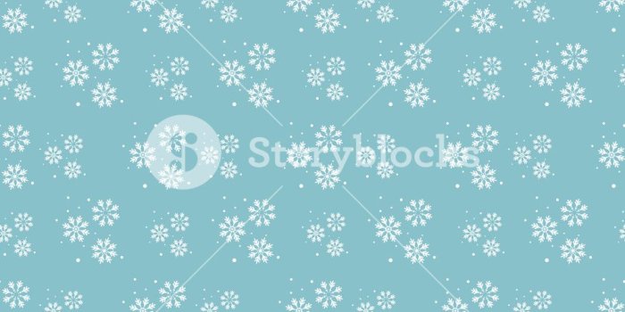 1000x1000 Snowflake seamless pattern. Snow on blue background. Abstract