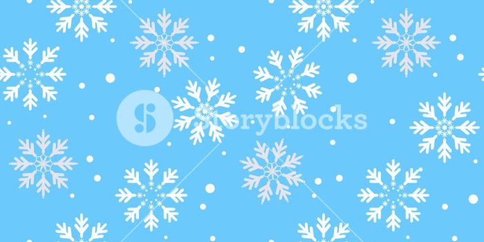 1000x1000 Snowflake seamless pattern. Snow on blue background. Abstract