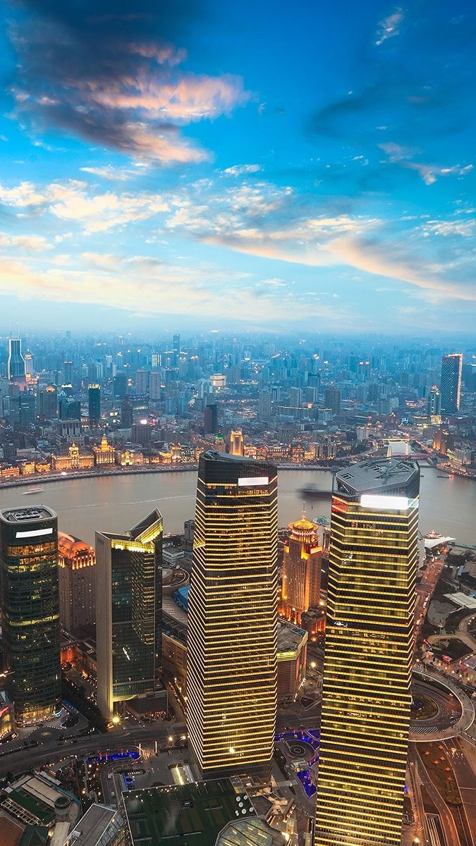 675x1200 Shanghai-Evening-View-iPhone-Wallpaper | iPhone Wallpapers | Iphone