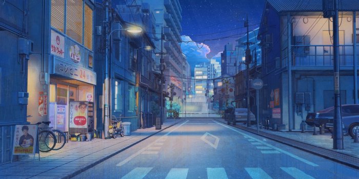 1191x670 What a beautiful picture : Tokyo Street Night by arsenixc.deviantart
