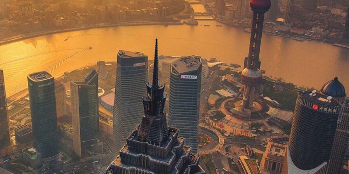 1200x1600 Shanghai Cityscape Sunset android wallpapers