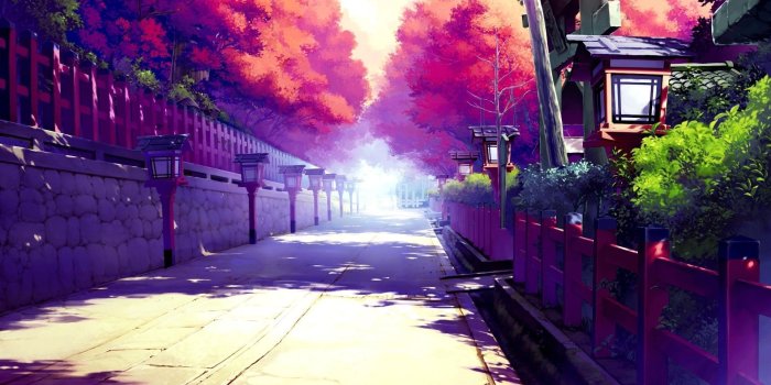 1920x1200 Street in Akizora ni Mau Confetti wallpaper - Anime wallpapers - #50245