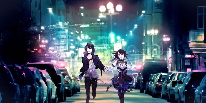 1920x1080 Anime City Wallpapers